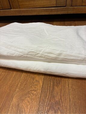 2 King Size Pillow Shams White